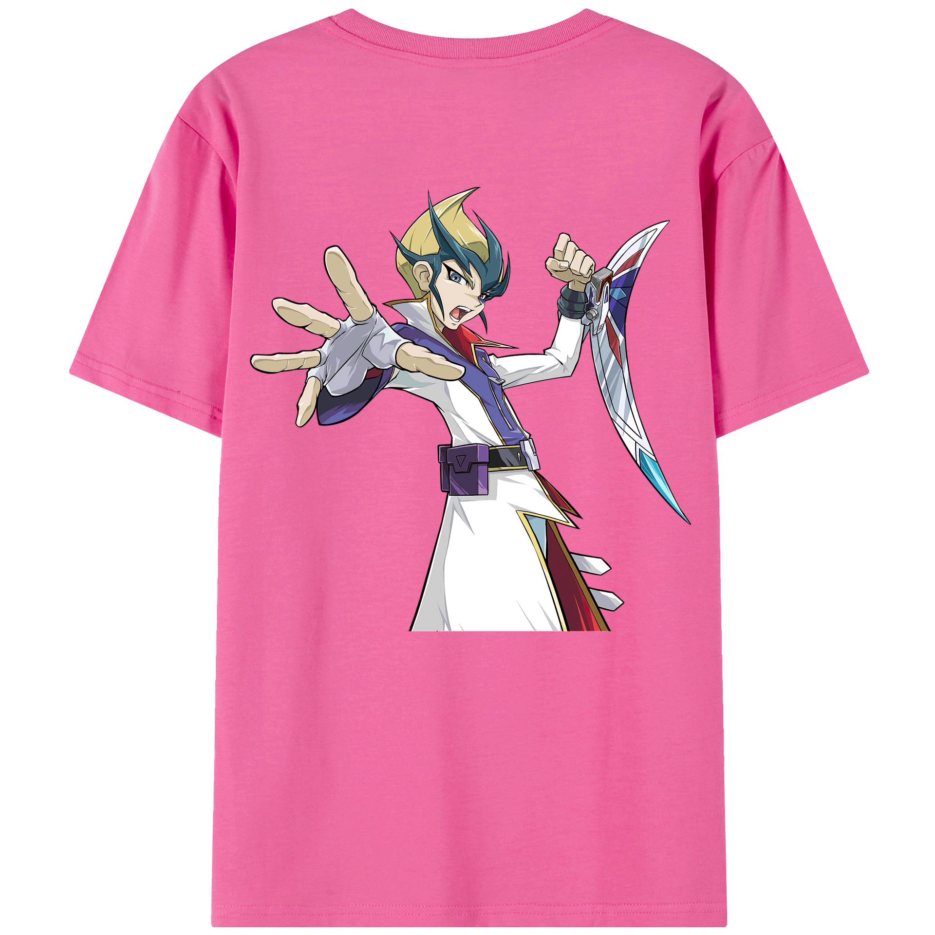 （画像用） 遊☆戯☆王 Yu-Gi-Oh! レディース半袖Tシャツ(バックプリント)